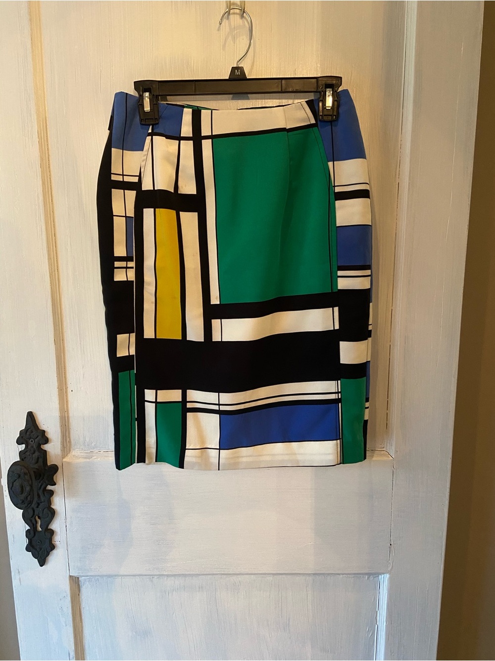 Worthington Geometric Colorblock Pencil Skirt 2